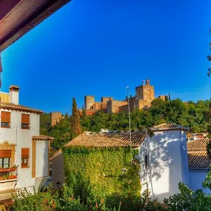 Breathtaking Alhambra View Balconies, Albaizyn Apartment Granada